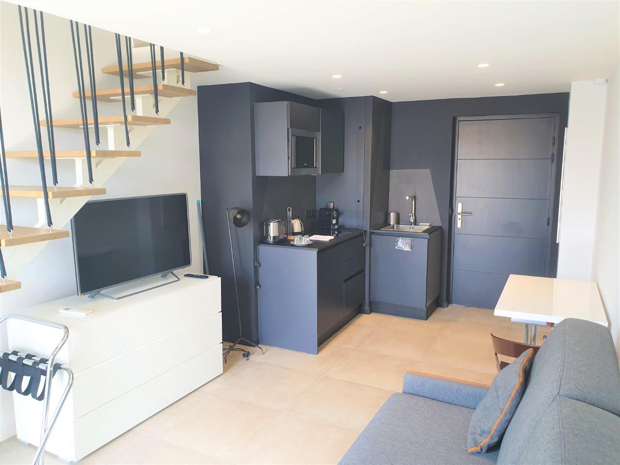 Duplex Balcon Centre Mer 504 Nice Extérieur photo